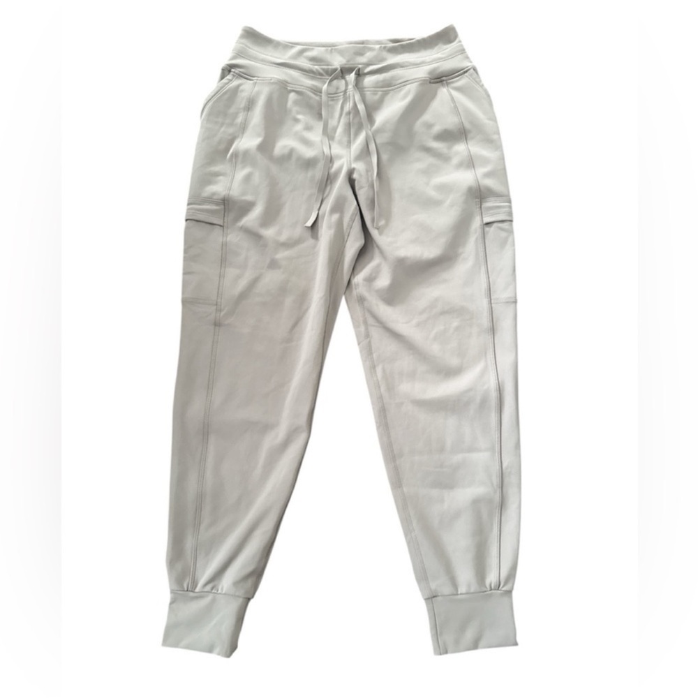 Athleta Women's Cream Joggers-WOMENS S - Picture 2 of 7